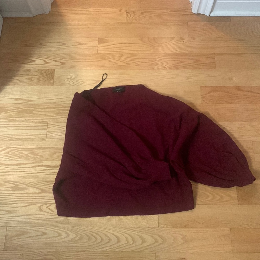Balloon sleeve sweater